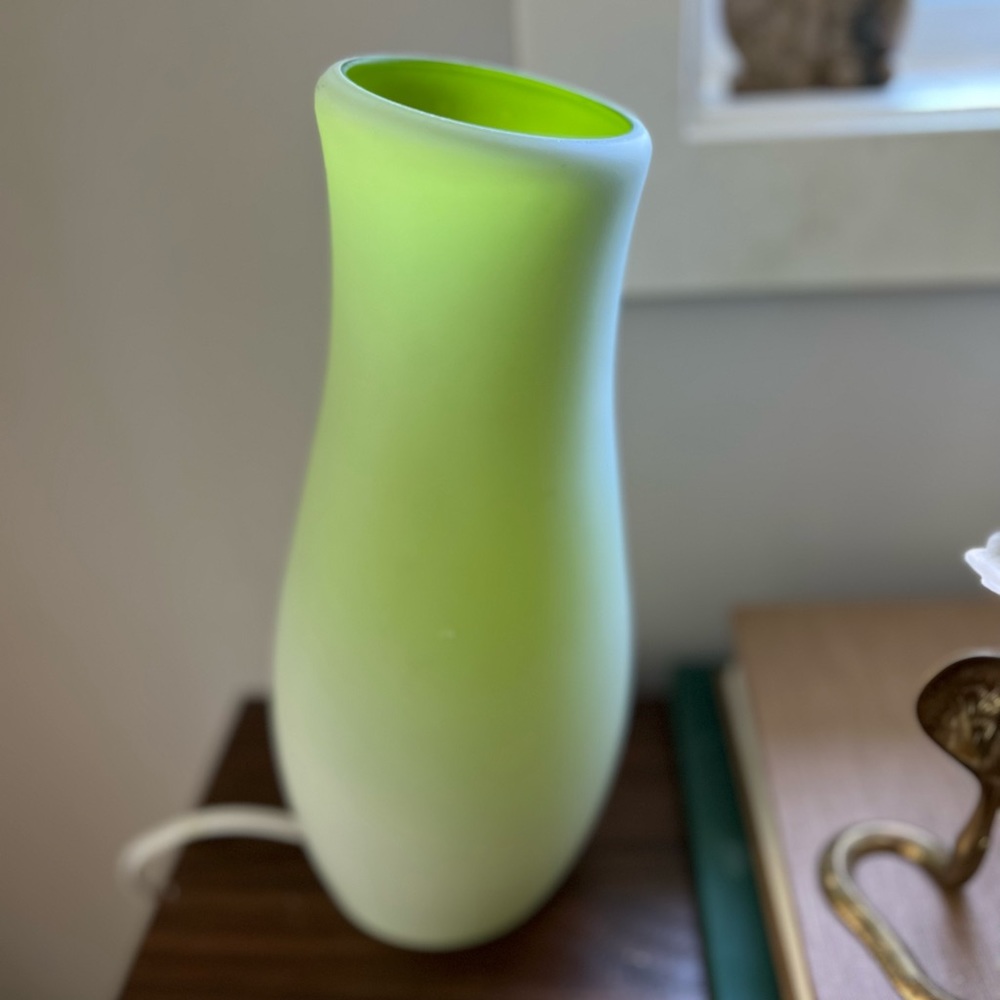 VINTAGE IKEA Mylonit Table lamp Retro table lamp green Handmade
